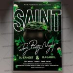 Download Saint Patricks Party Event Template - Flyer PSD