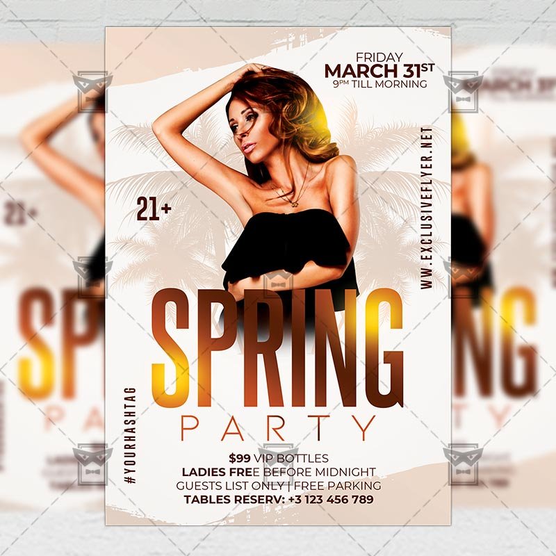 spring_party-premium-flyer-template-1.jpg Spring Party Template - Flyer PSD + Instagram Ready Size