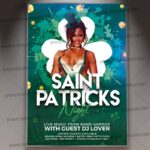 Download St Patricks Night Event Template - Flyer PSD