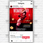 Woman's Day Bash Template - Flyer PSD + Instagram Ready Size