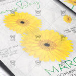 Woman's Day Template - Flyer PSD + Instagram Ready Size