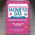 Download Womens Day Celebration Template - Flyer PSD