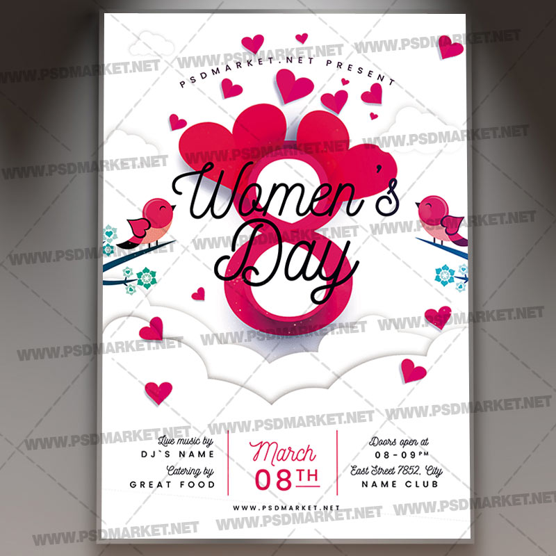 womens_day_night_event_flyer_psd_psdmarket_1.jpg Download Womens Day Night Event Template - Flyer PSD