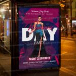 Download Womens Day Party Night Template - Flyer PSD-3