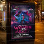 Download Womens Party Night Template - Flyer PSD-3