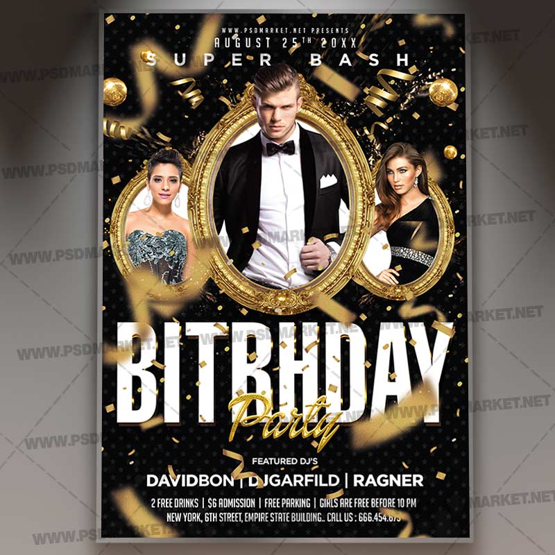 birthday_bash_flyer_psd_psdmarket_1.jpg Download Birthday Bash Template - Flyer PSD