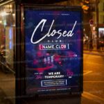 Download Closed Club Template - Flyer PSD-3
