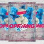 Club Opening Template - Flyer PSD + Instagram Ready Size