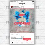 Club Opening Template - Flyer PSD + Instagram Ready Size