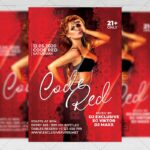 Code Red Template - Flyer PSD + Instagram Ready Size