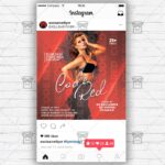 Code Red Template - Flyer PSD + Instagram Ready Size