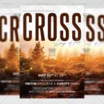 Cross Church Template - Flyer PSD + Instagram Ready Size