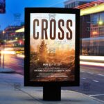 Cross Church Template - Flyer PSD + Instagram Ready Size