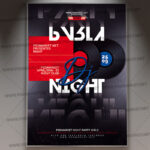 Download DJ Night Party Event Template - Flyer PSD