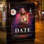 Download Easter Date Template - Flyer PSD-3