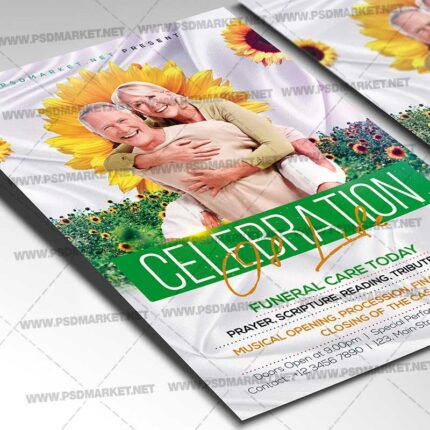 Download Funeral Template - Flyer PSD-2