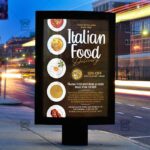 Italian Food Delivery Template - Flyer PSD + Instagram Ready Size