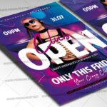 Download Open Club Template - Flyer PSD-2