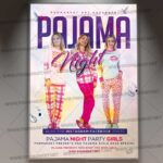 Download Pajamas Party Template - Flyer PSD