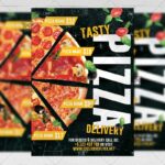 Pizza Delivery - Flyer PSD Template | ExclusiveFlyer
