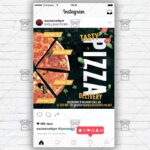 Pizza Delivery Template - Flyer PSD + Instagram Ready Size