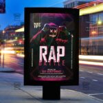 Rap Battle Template - Flyer PSD + Instagram Ready Size