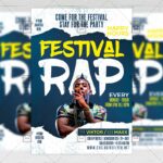 Rap Festival Template - Flyer PSD + Instagram Ready Size