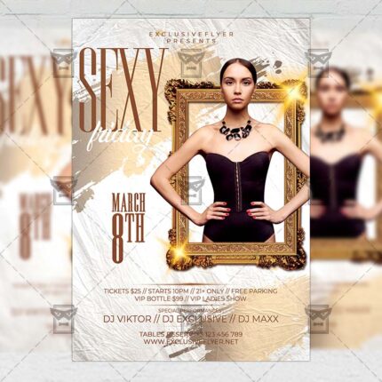 Sexy Friday Flyer Template