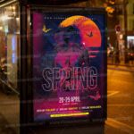 Download Spring Party Event Template - Flyer PSD-3