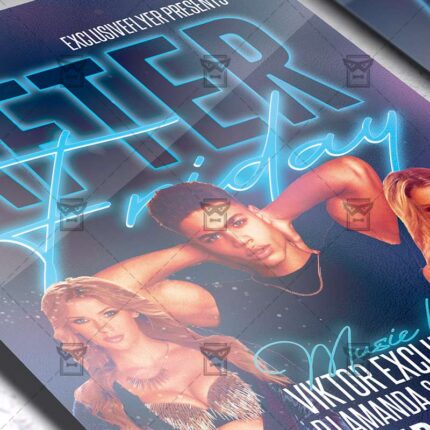 After Friday Party - Flyer PSD Template