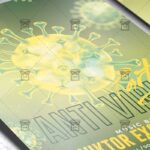Anti Virus Party - Flyer PSD Template