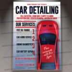 Car Detailing Template - Flyer PSD