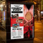 Charity Event Template - Flyer PSD