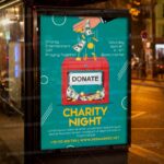Charity Night Template - Flyer PSD