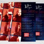 Hair Dresser - Flyer PSD Template