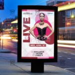 Instagram Live Template - Flyer PSD + Instagram Ready Size