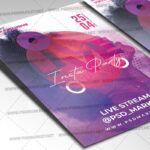 Download Instagram Live Party Template - Flyer PSD