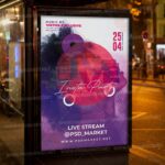 Download Instagram Live Party Template - Flyer PSD