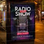Download Live Radio Show Template - Flyer PSD