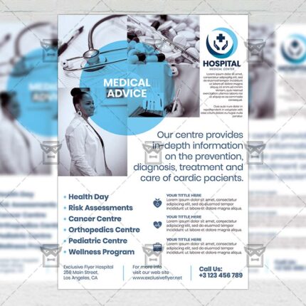 Medical Advice - Flyer PSD Template