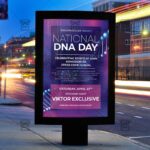 National DNA Day - Flyer PSD Template