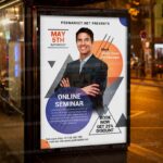 Online Seminar Template - Flyer PSD