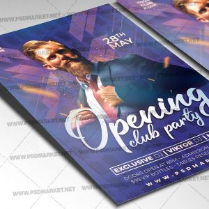 Download Instagram Party Flyer - PSD Template | PSDmarket