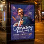 Open Club Party Template - Flyer PSD