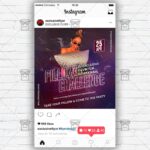 Pillow Challenge Flyer PSD - Optimized for Instagram