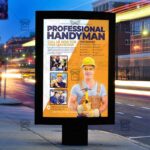 Professional Handyman - Flyer PSD Template