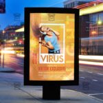 Anti Virus Night - Flyer PSD Template