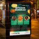 Bitcoin Seminar Template - Flyer PSD