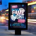 Board Game Night - Flyer PSD Template