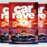 Car Rave - Flyer PSD Template